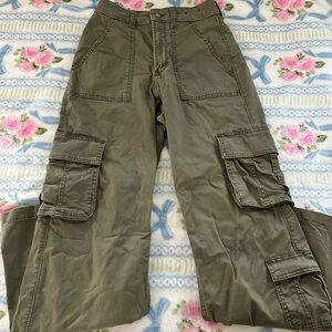 Hollister Olive Cargo Pants